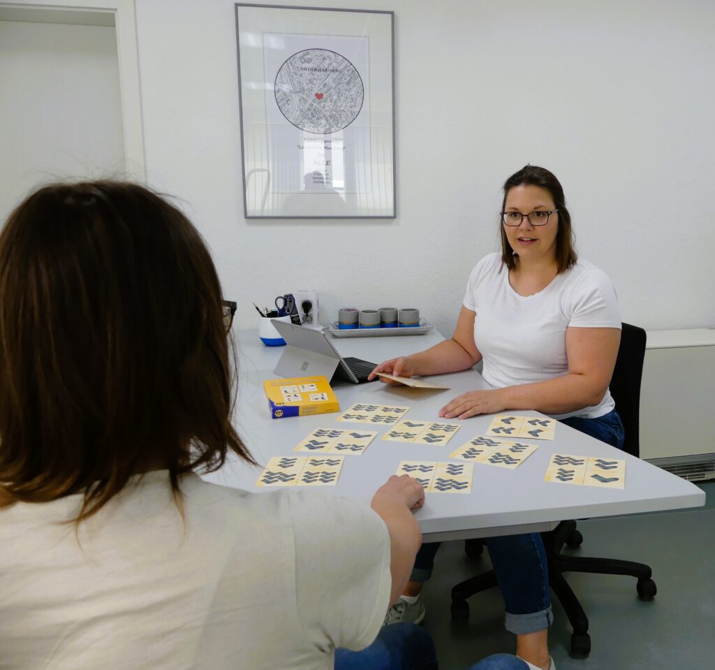 Hier ein kleiner Einblick in der Therapie mit Erwachsenen